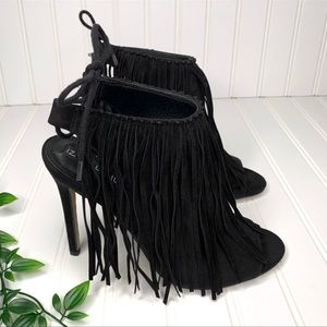 🔥Isabella Rue Sexy Fringe Open toe shoes 👠